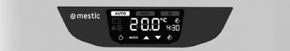 Panneau de contrôle LCD climatiseur RTA 2000 MESTIC